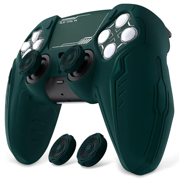 PlayVital Funda CyberMech para Mando PS5