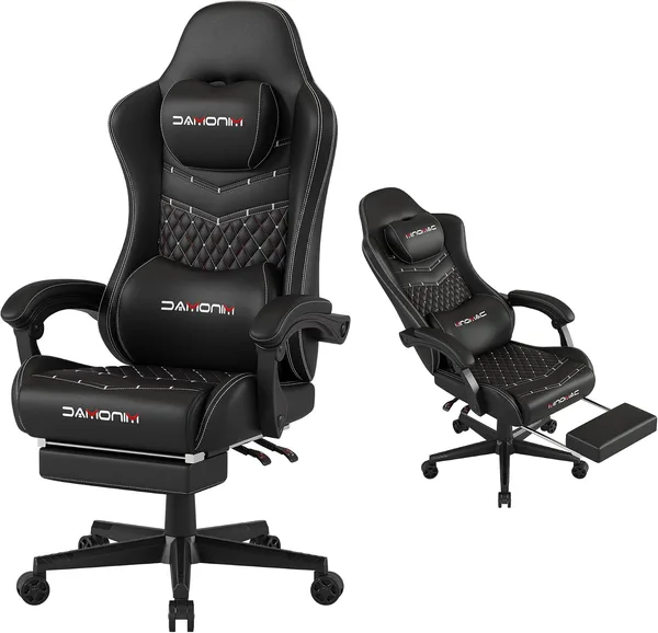 MINOMAC G16 Silla Gamer Reclinable con Reposapiés